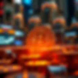 Visual representation of decentralized exchange aggregation