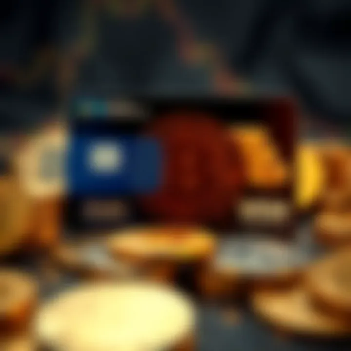 Illustration of the advantages and challenges of crypto coin cards