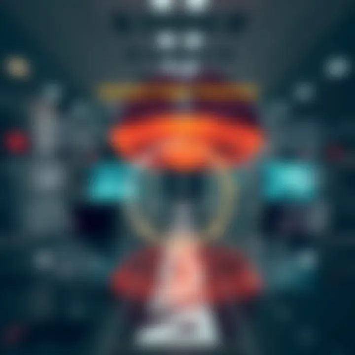 Algorithmic Trading Features of Vision Trading App Infographic highlighting algorithmic trading tools within the Vision Trading App