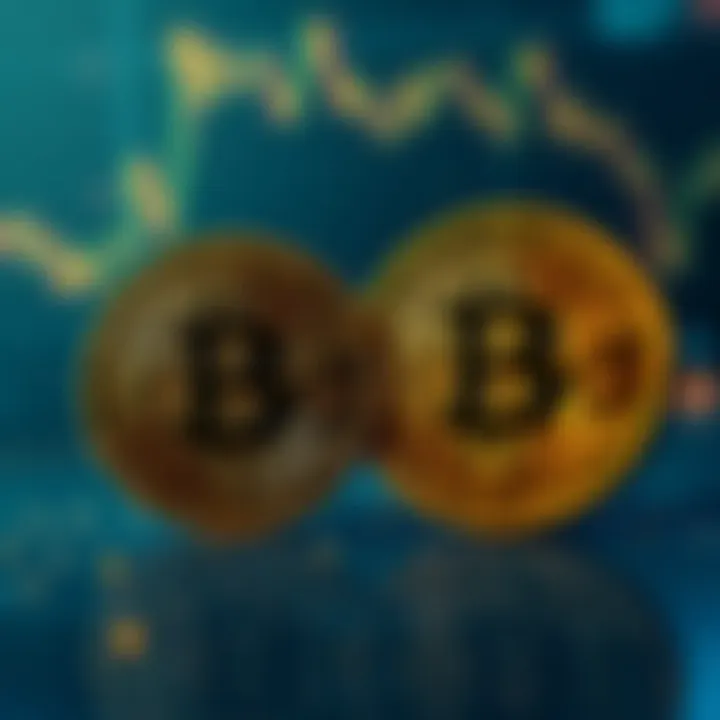 Market Correlation: Bitcoin and GBTC Visual representation of Bitcoin's market correlation with GBTC