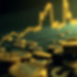 Graph illustrating the correlation between interest rates and cryptocurrency prices