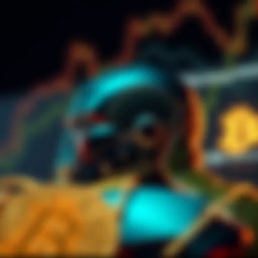 Visual representation of cryptocurrency scams