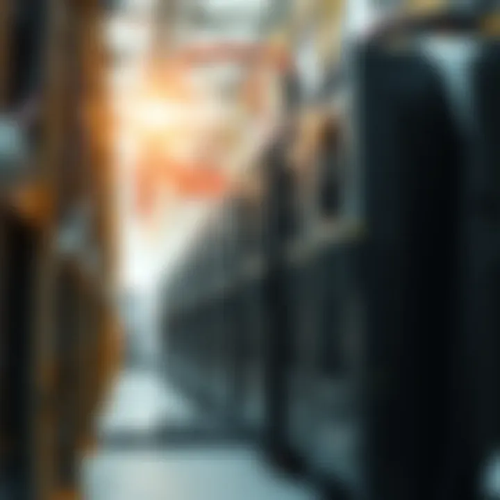 Illustration of Antminer devices in a mining facility