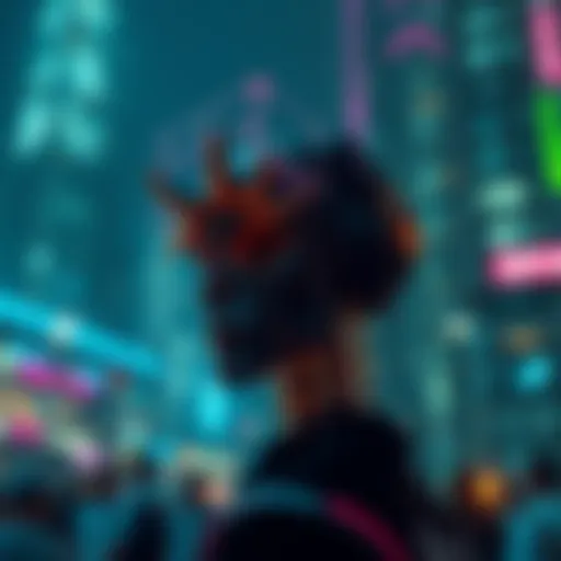 Visual representation of Beeple's NFT artwork symbolizing digital creativity