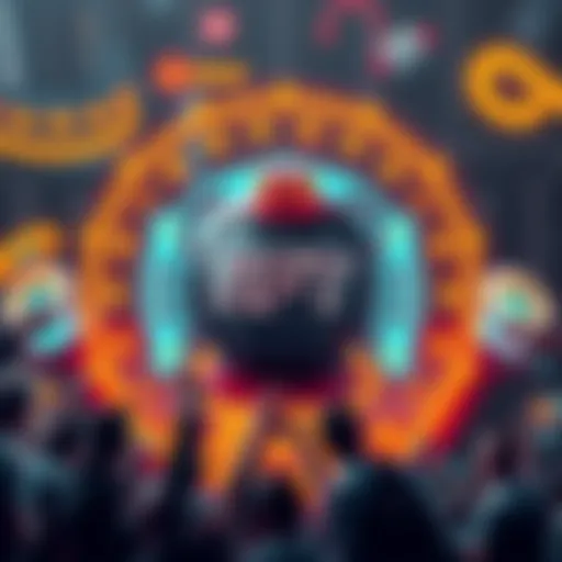 Visual representation of Big Time Game NFT ecosystem