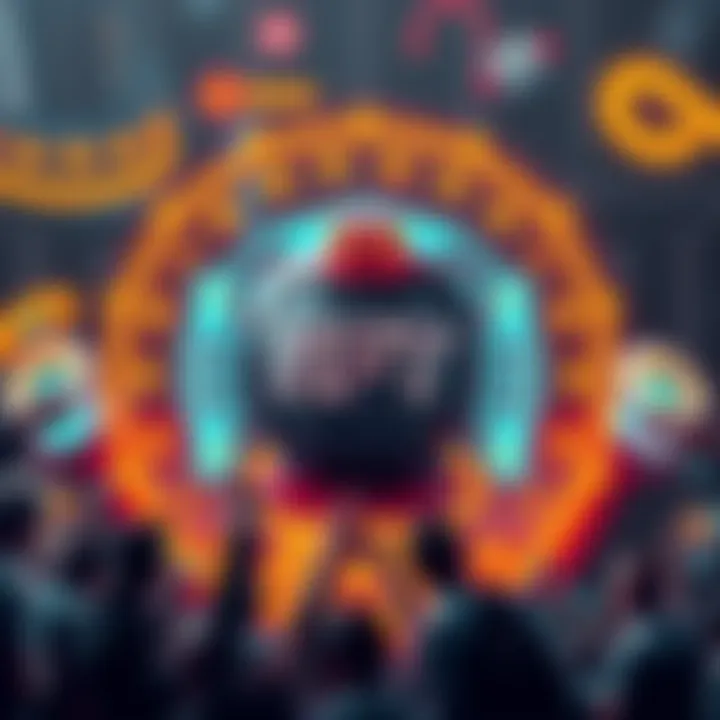 Visual representation of Big Time Game NFT ecosystem