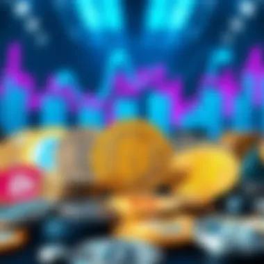 Various cryptocurrencies available on BitMart