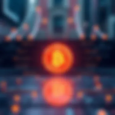 Infographic showcasing key technological advancements in blockchain