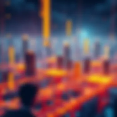 Illustration showcasing innovative DeFi projects on BSC