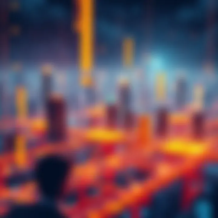 Illustration showcasing innovative DeFi projects on BSC