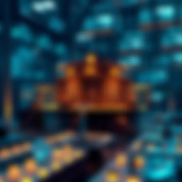 A detailed representation of Coinbaas architecture showcasing its components and structure.