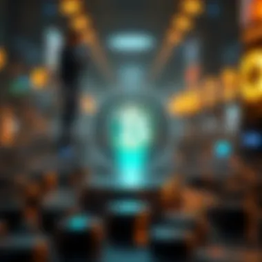 Visual depiction of the main features of Coinbaas highlighting its innovative solutions.