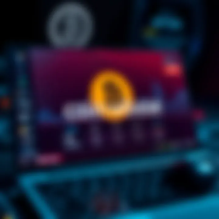 Coinbase Wallet interface on desktop