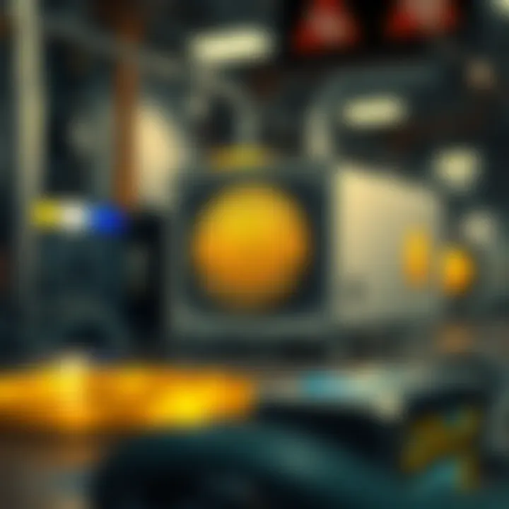 Operational Benefits of Coinmine A visual representation of the operational benefits of using Coinmine for cryptocurrency mining.