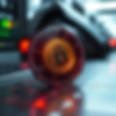 Illustration of security features emphasizing encryption and protection measures