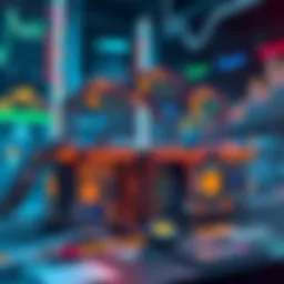 Illustration of crypto exchange architecture