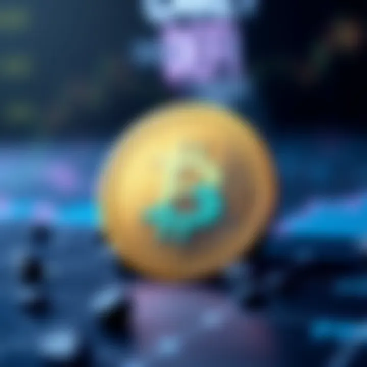 Graph showcasing CakeDeFi Coin's market trends