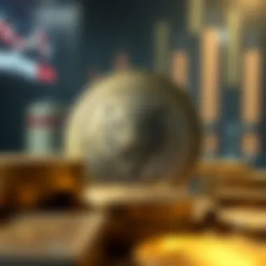 Illustration of cryptocurrency market trends