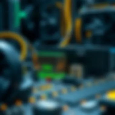 Hardware components essential for efficient GPU mining