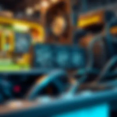 A high-performance GPU setup for mining