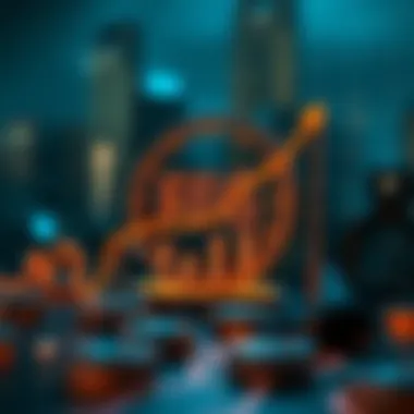 Graph showcasing market dynamics related to FEG Token