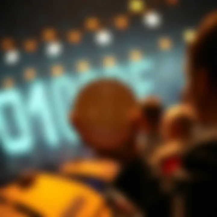 Visual representation of creator and audience engagement through coins