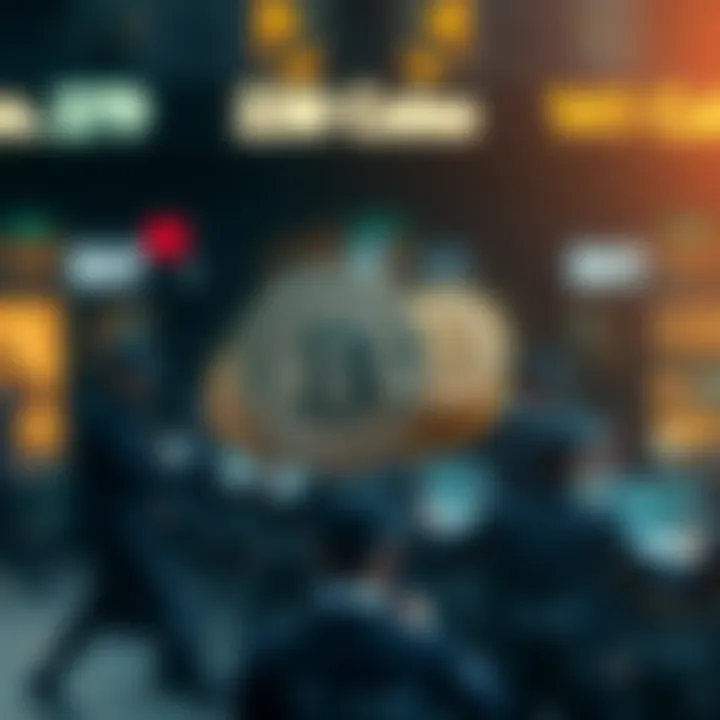 Conceptual illustration of creator coins in digital economy