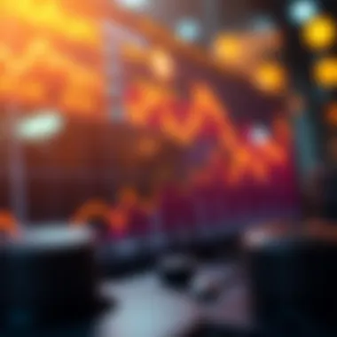 Graph illustrating cryptocurrency adoption trends among financial institutions