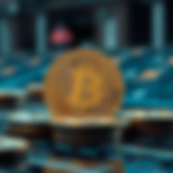 A visual representation of cryptocurrency conversion methods