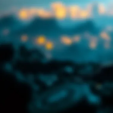 Visual representation of risk considerations for cryptocurrency investments