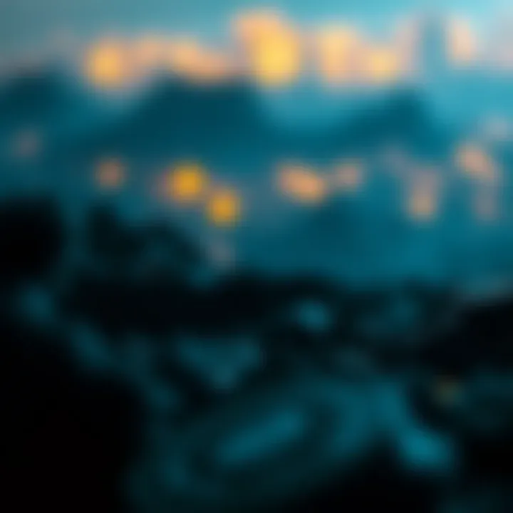 Visual representation of risk considerations for cryptocurrency investments