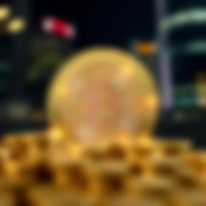 Diagram illustrating the intersection of cryptocurrency and traditional finance