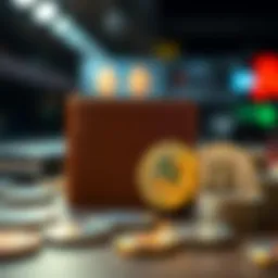 Visual representation of cryptocurrency wallet types