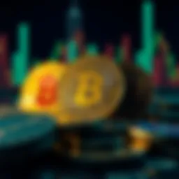 Visual representation of top cryptocurrencies