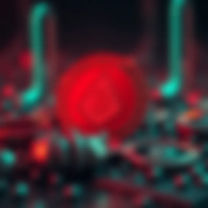 Visual representation of cryptocurrency rewards received through Brave