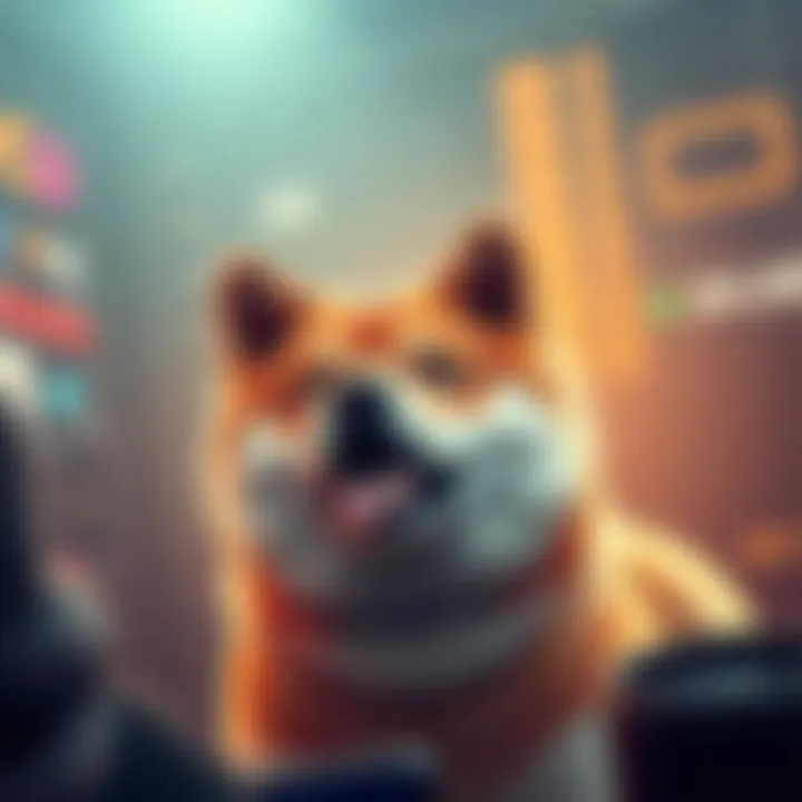 Engaging in Cryptocurrency Trading Digital illustration of cryptocurrency trading