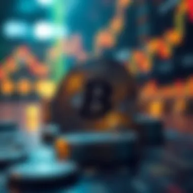 An abstract representation of investment strategies in the cryptocurrency market