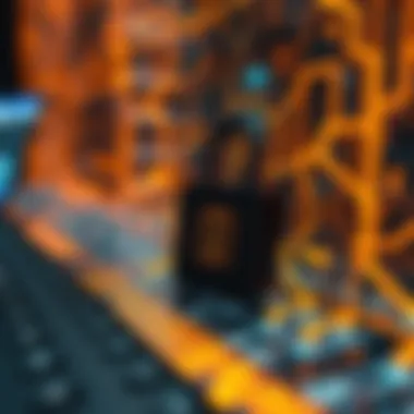 An illustration of data privacy in digital communication