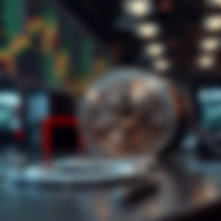 Conceptual representation of Ether futures trading