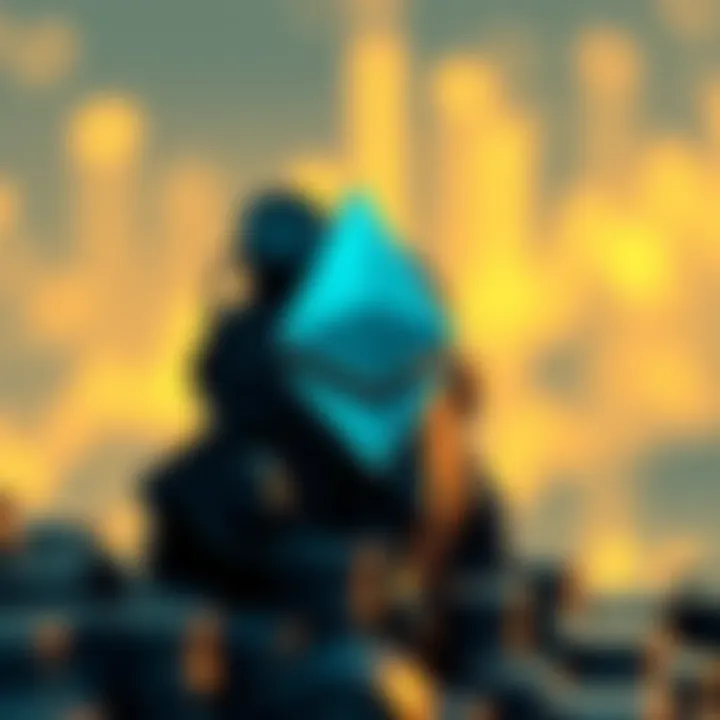 User Engagement Metrics Visual representation of user engagement metrics on the Ethereum platform