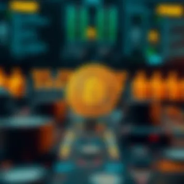 Graphic showing ethical considerations in automated cryptocurrency systems