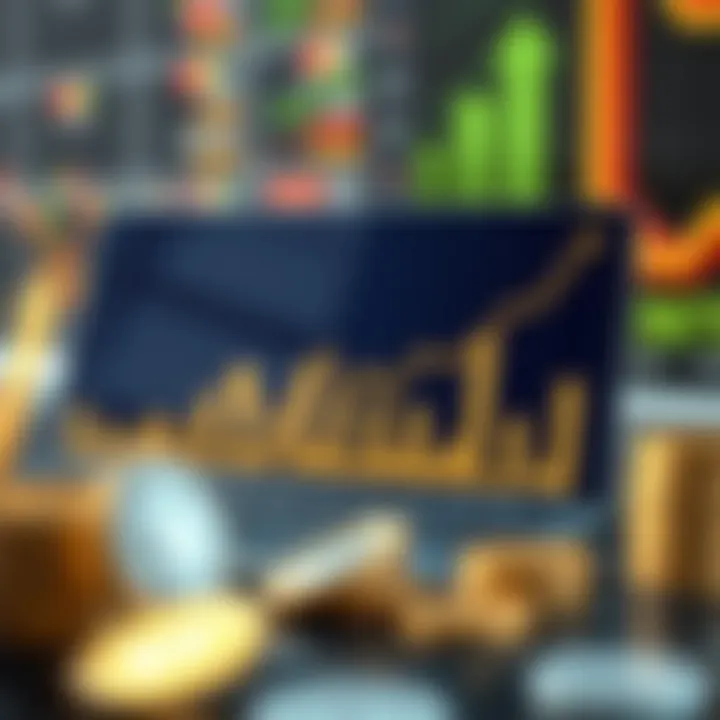 Graph depicting the rising trends of altcoin values