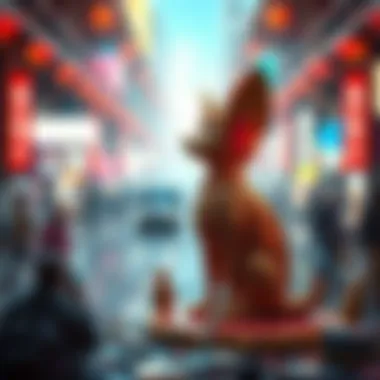 Artistic depiction of cultural impact of NFT artworks