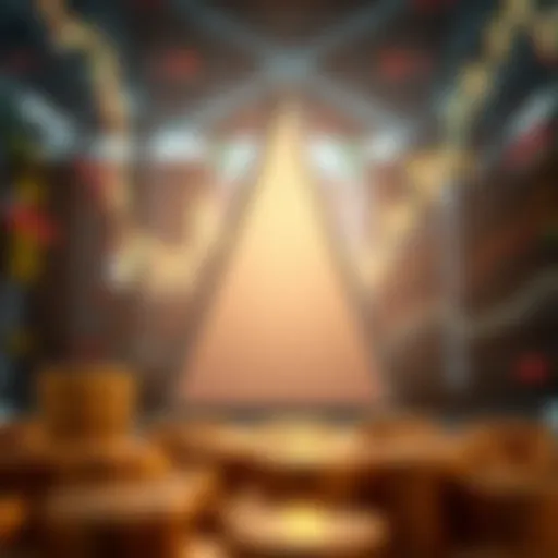 Visual representation of leverage in trading