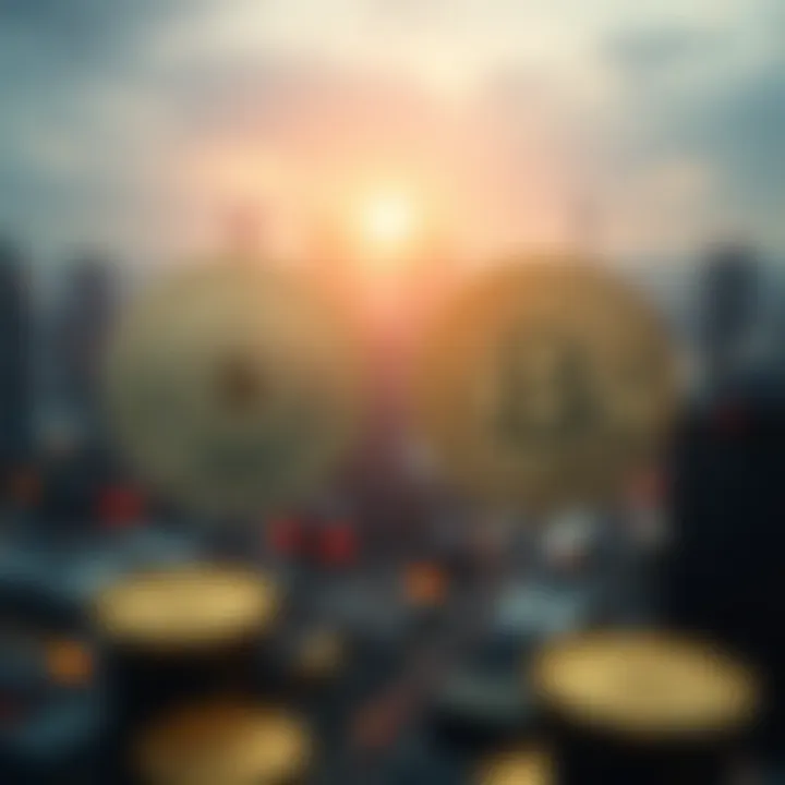 Visual comparison of block buy and other trading mechanisms