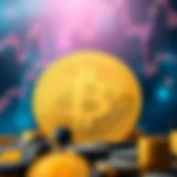 Visual representation of cryptocurrency platforms