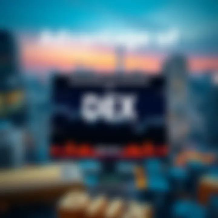 Infographic on the advantages of DEX over traditional exchanges