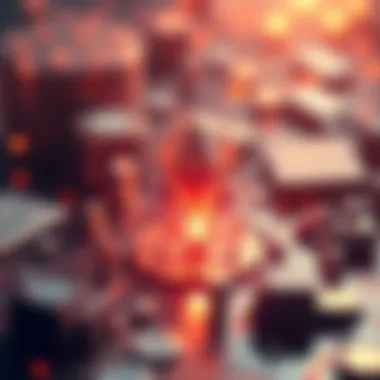 Cryptocurrency ecosystem illustration