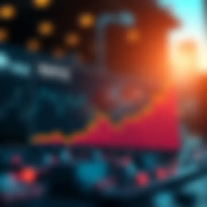 Graph displaying Matic's market trends and growth