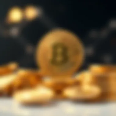 Visual representation of cryptocurrency airdrops